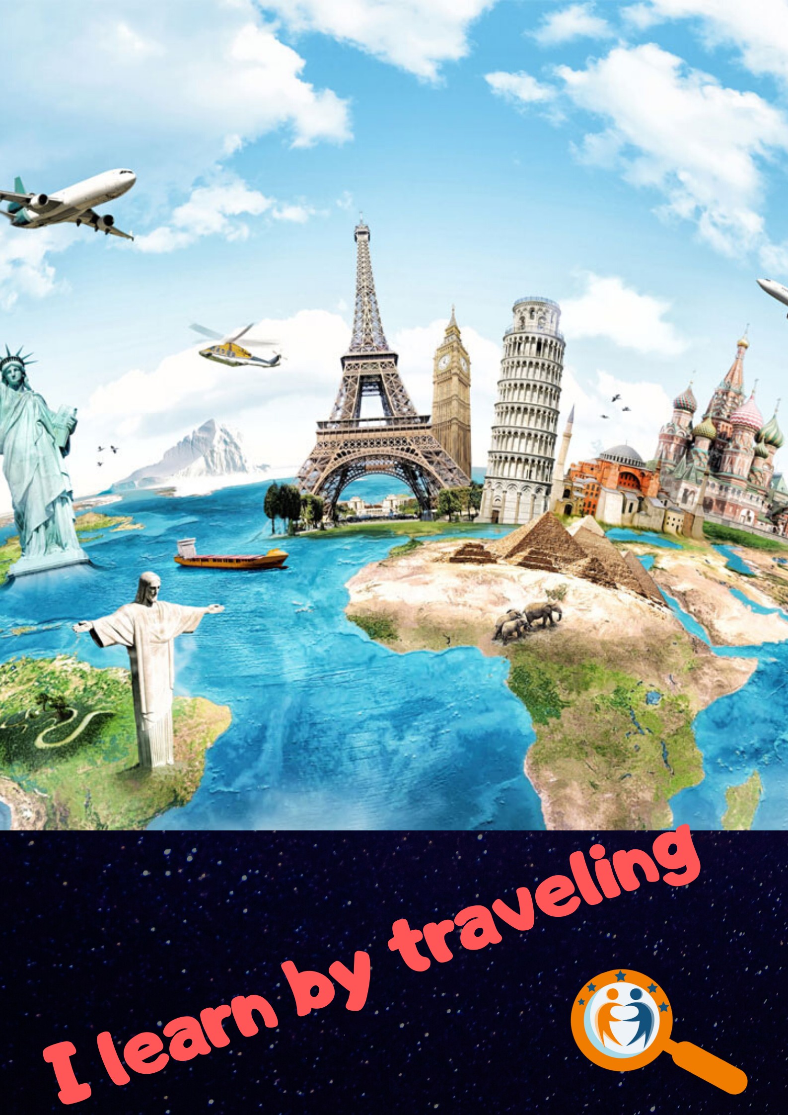 I LEARN BY TRAVELLING by Selma Harman - Ourboox.com