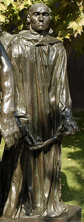 أوغست رودان – مواطنين من كاليه by Ayala Totah - Illustrated by أيـــالا طــوطــح - Ourboox.com