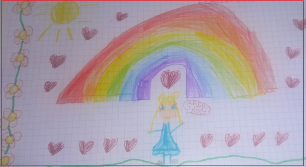 STORIA FELICE by anna - Illustrated by DELLA CLASSE PRIMA B, VIA PIRASTU TORTOLI
