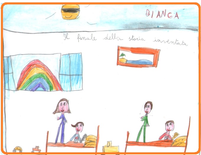 STORIA FELICE by anna - Illustrated by DELLA CLASSE PRIMA B, VIA PIRASTU TORTOLI