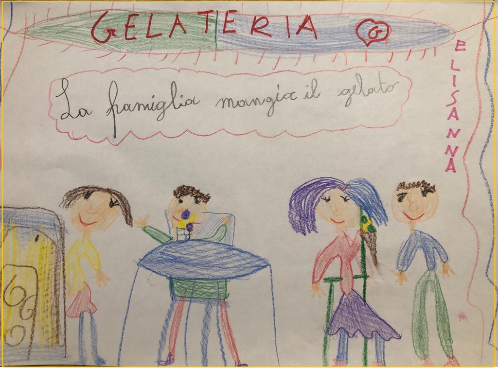 STORIA FELICE by anna - Illustrated by DELLA CLASSE PRIMA B, VIA PIRASTU TORTOLI