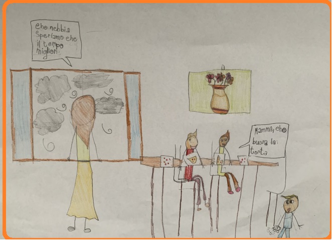 STORIA FELICE by anna - Illustrated by DELLA CLASSE PRIMA B, VIA PIRASTU TORTOLI