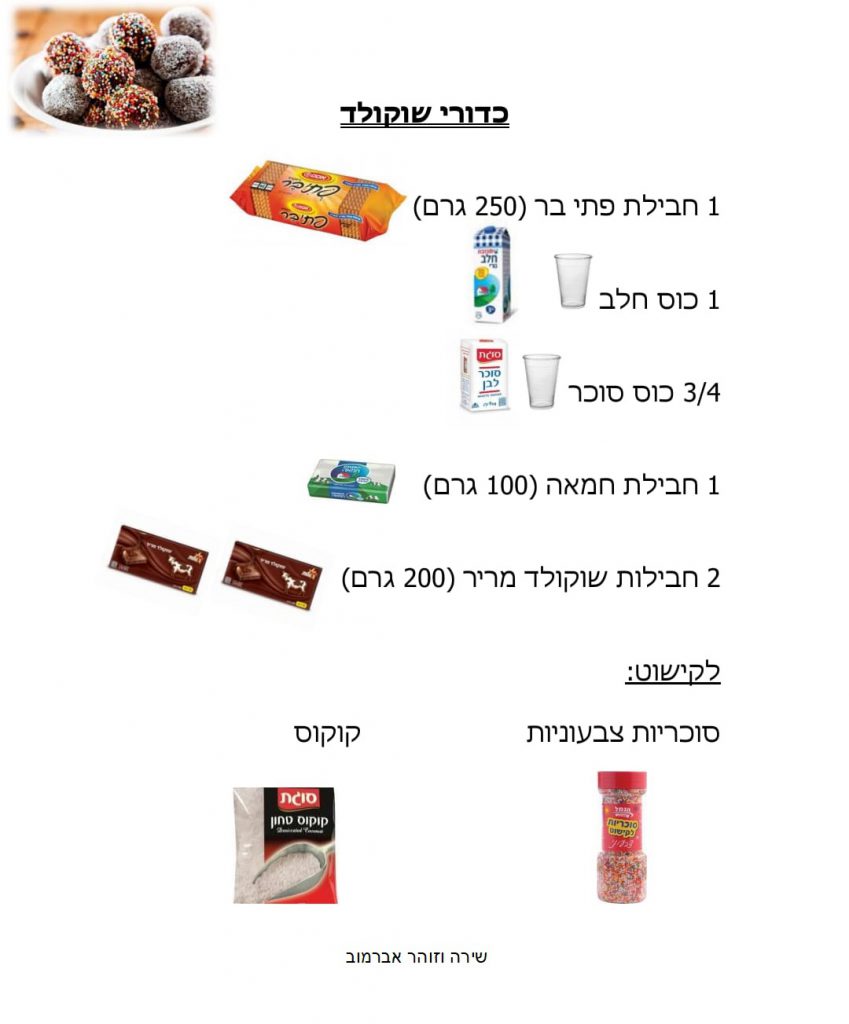 ספר המתכונים של כיתה ד by YardenHindi - Ourboox.com