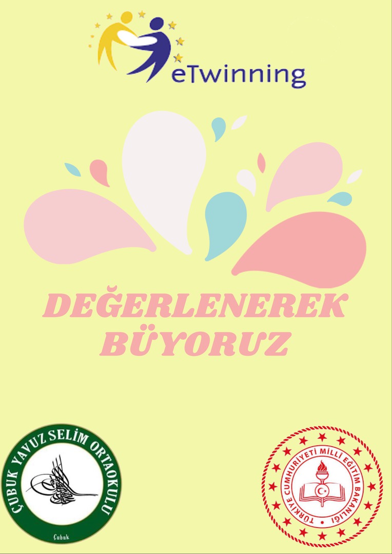 DEĞERLENEREK BÜYÜYORUZ by yusuf Esen - Illustrated by  Bu bir e twinning proje ekibi çalışmasıdır. - Ourboox.com