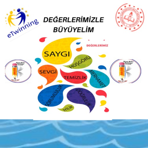 DEĞERLENEREK BÜYÜYORUZ by yusuf Esen - Illustrated by  Bu bir e twinning proje ekibi çalışmasıdır. - Ourboox.com