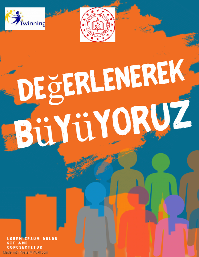 DEĞERLENEREK BÜYÜYORUZ by yusuf Esen - Illustrated by  Bu bir e twinning proje ekibi çalışmasıdır. - Ourboox.com