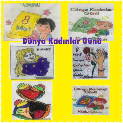 DÜNYA KADINLAR GÜNÜ PROJE ORTAK ÇALIŞMASI by BERNA OZTURK - Ourboox.com