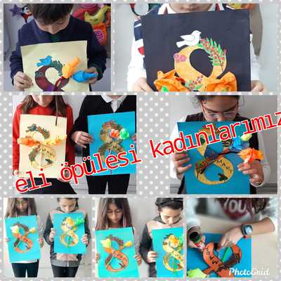 DÜNYA KADINLAR GÜNÜ PROJE ORTAK ÇALIŞMASI by BERNA OZTURK - Ourboox.com