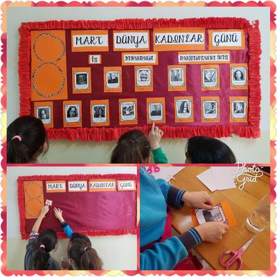 DÜNYA KADINLAR GÜNÜ PROJE ORTAK ÇALIŞMASI by BERNA OZTURK - Ourboox.com