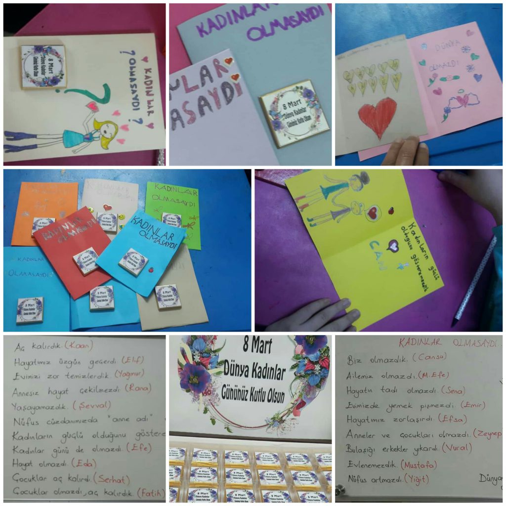 DÜNYA KADINLAR GÜNÜ PROJE ORTAK ÇALIŞMASI by BERNA OZTURK - Ourboox.com