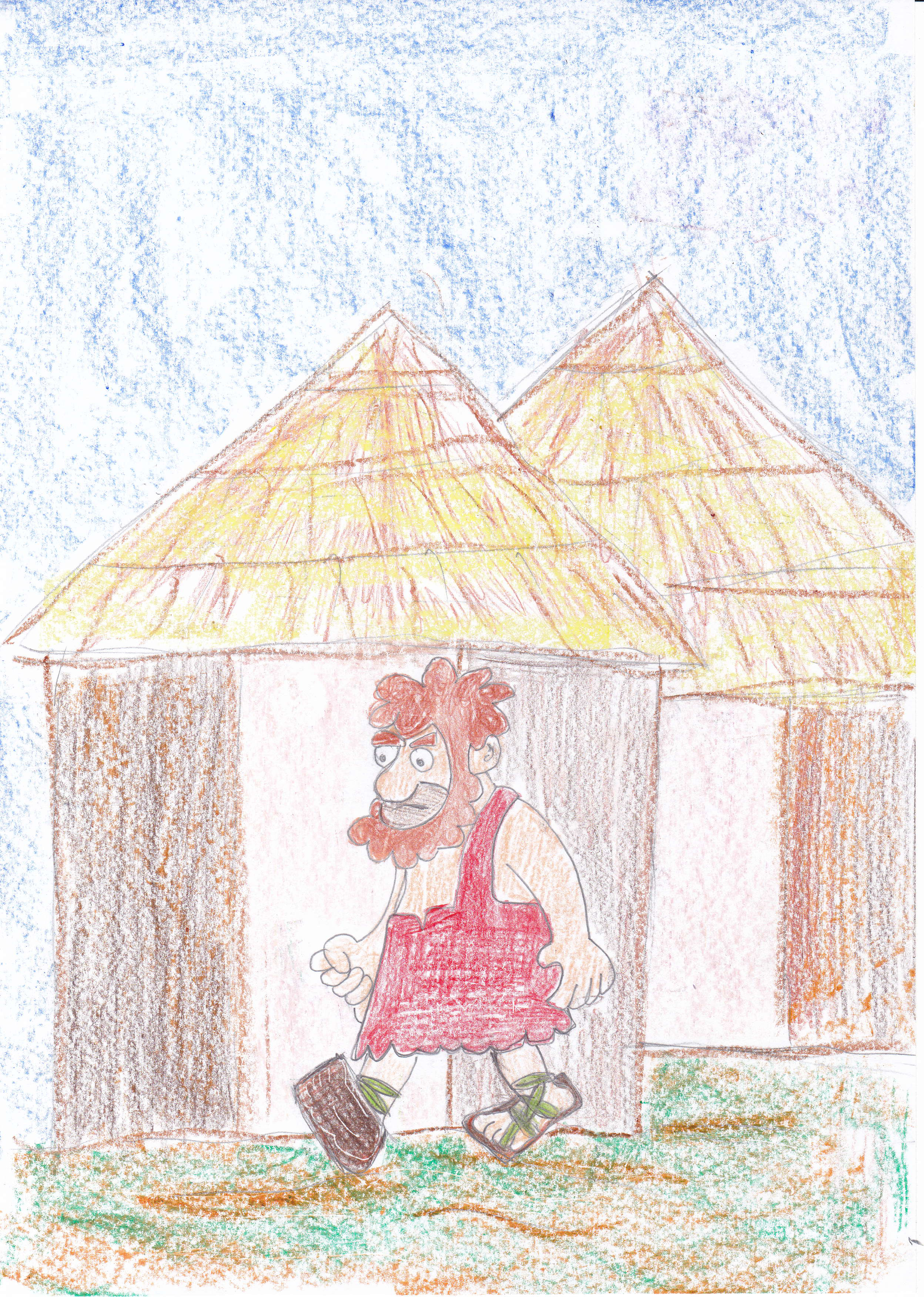 הנעל הראשונה בהסטוריה by doronteva - Illustrated by מאת: נדב גת ויהונתן אבירם - Ourboox.com