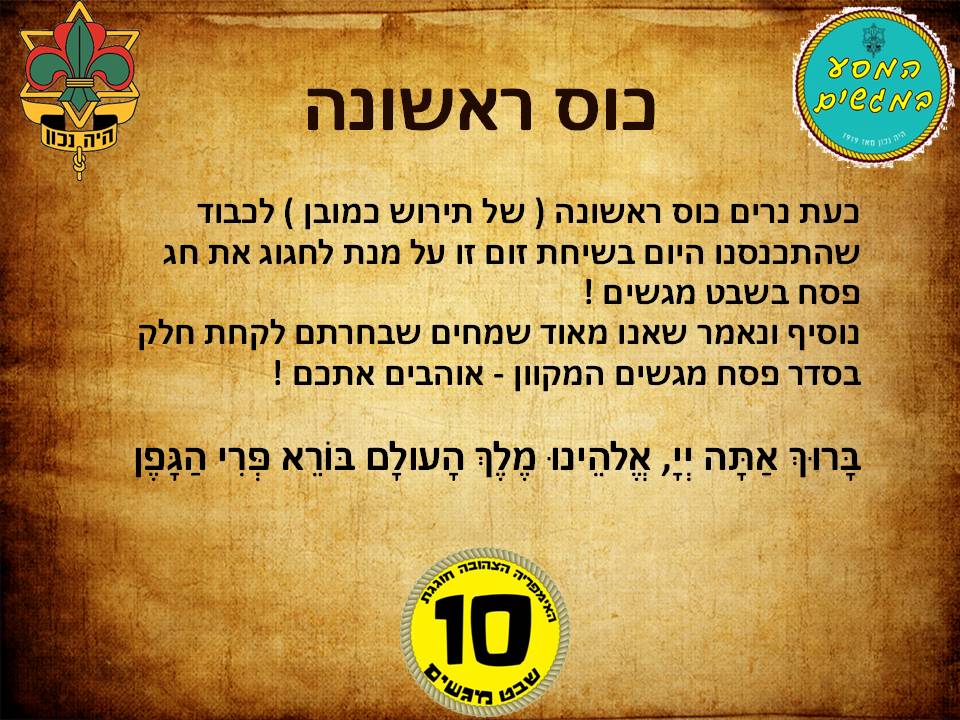 ההגדה של מגשים by Omer Furman - Illustrated by שבט מגשים - Ourboox.com