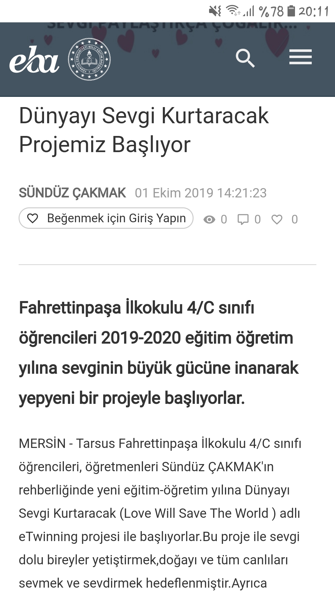 DÜNYAYI SEVGİ KURTARACAK by Zeliha Özdemir - Ourboox.com