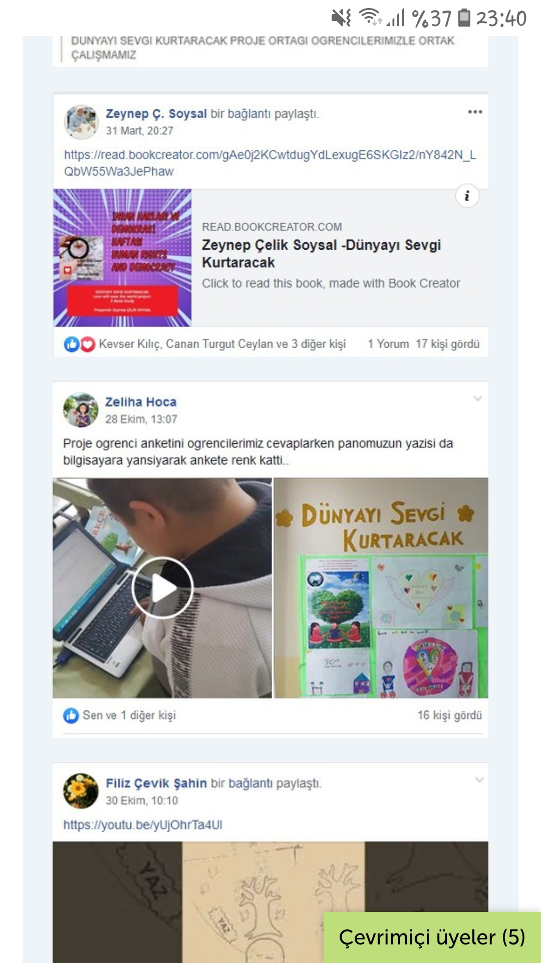 DÜNYAYI SEVGİ KURTARACAK by Zeliha Özdemir - Ourboox.com