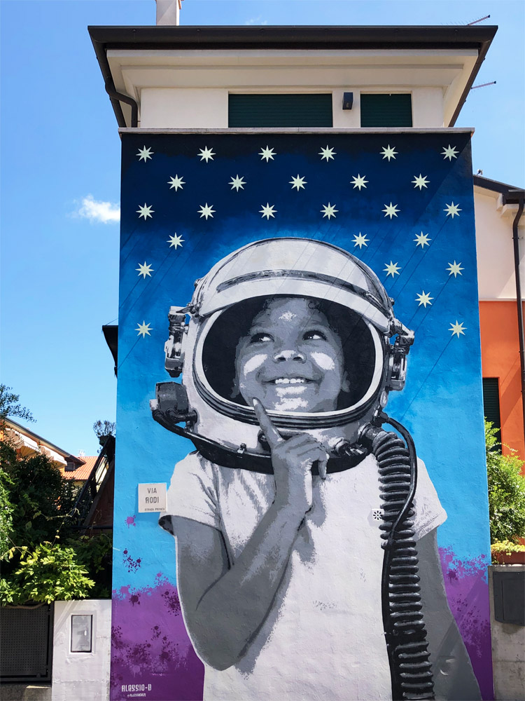 PADOVA E LA STREET ART by denise parlati - Illustrated by 1 CL IIS VALLE DI Padova - Ourboox.com