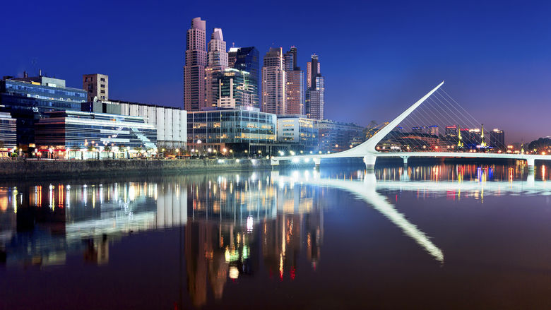 longest bridge on Rio de la Plata river