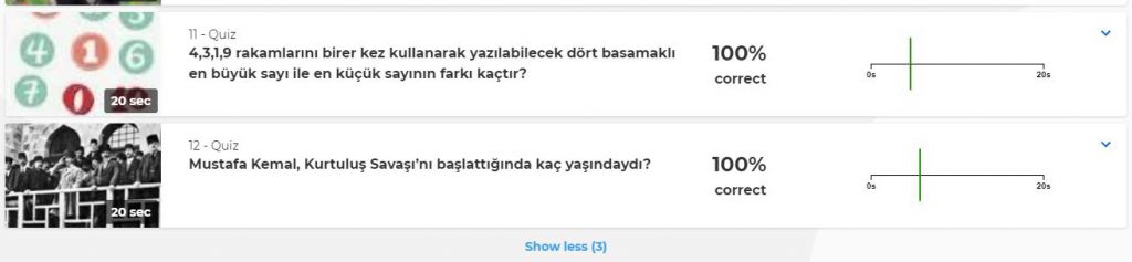 Matematiğin Sanatla Dansı Kahoot Ortak Deneme Çalışması Sonuçları by nurhan - Ourboox.com