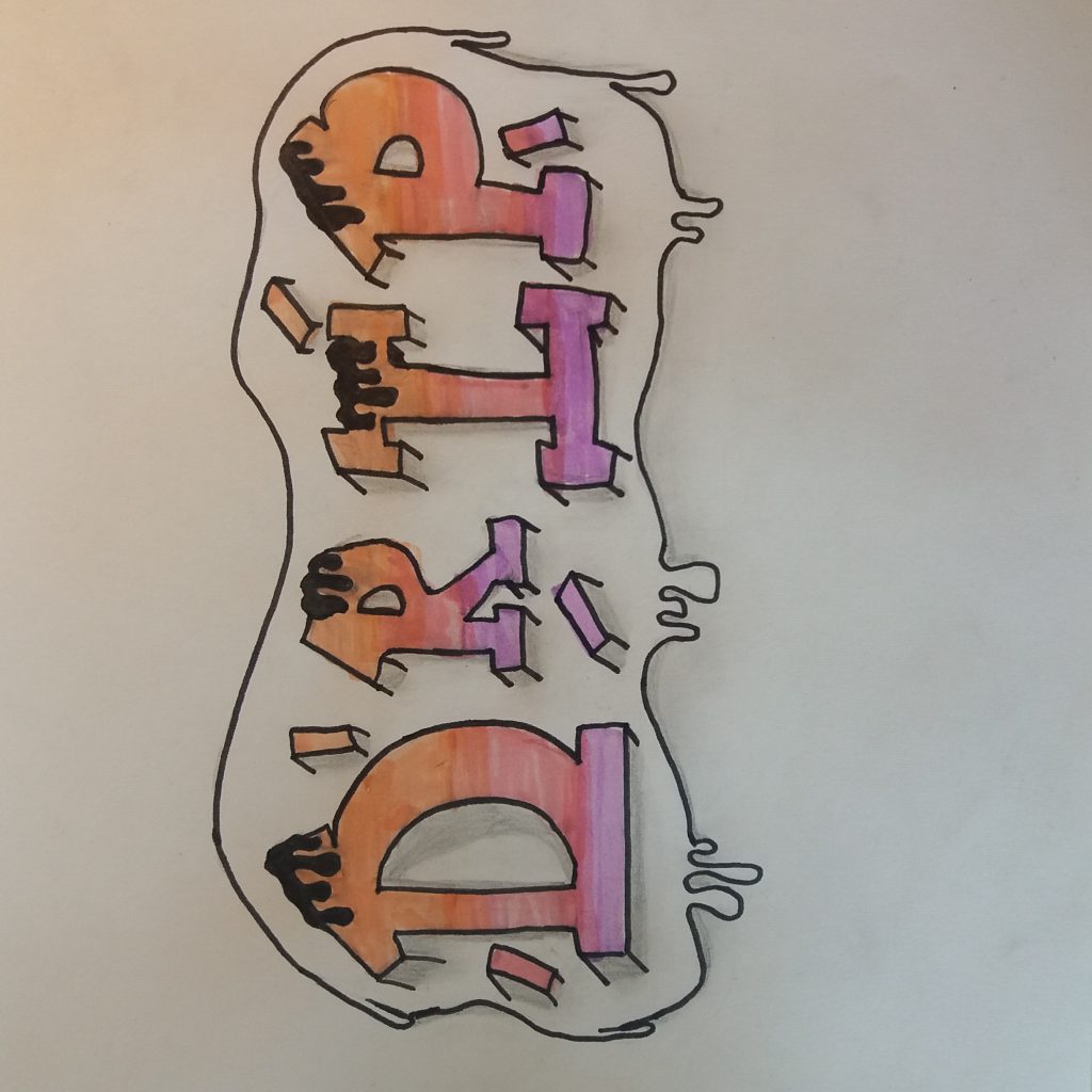 Graffiti – 4èD by Lucie Dromer - Illustrated by 4èD - Ourboox.com