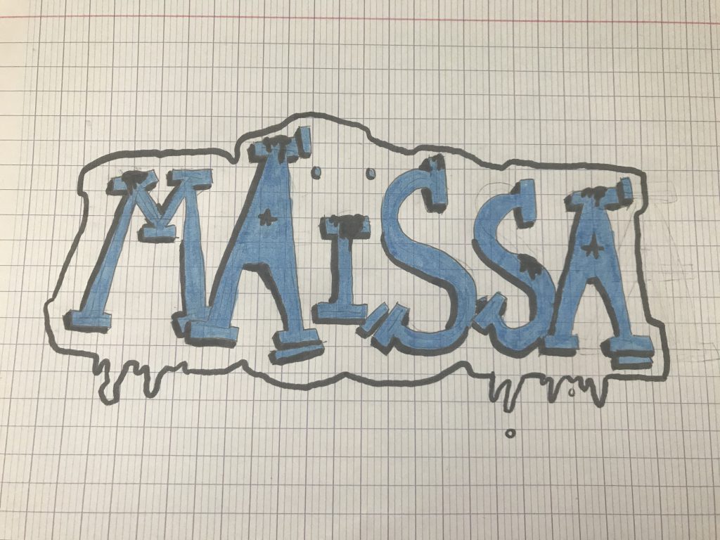 Graffiti – 4èD by Lucie Dromer - Illustrated by 4èD - Ourboox.com