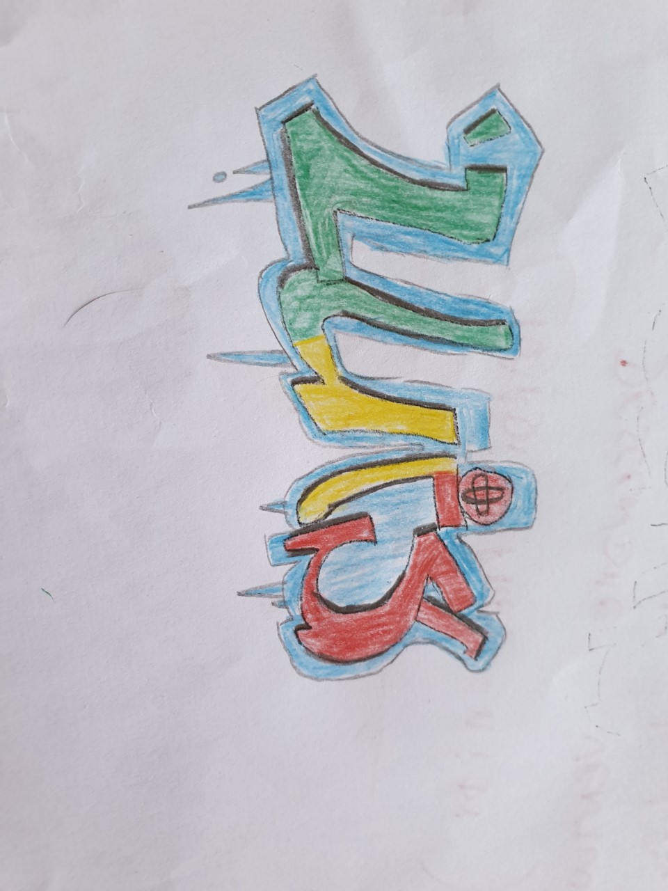 Graffiti – 4èD by Lucie Dromer - Illustrated by 4èD - Ourboox.com