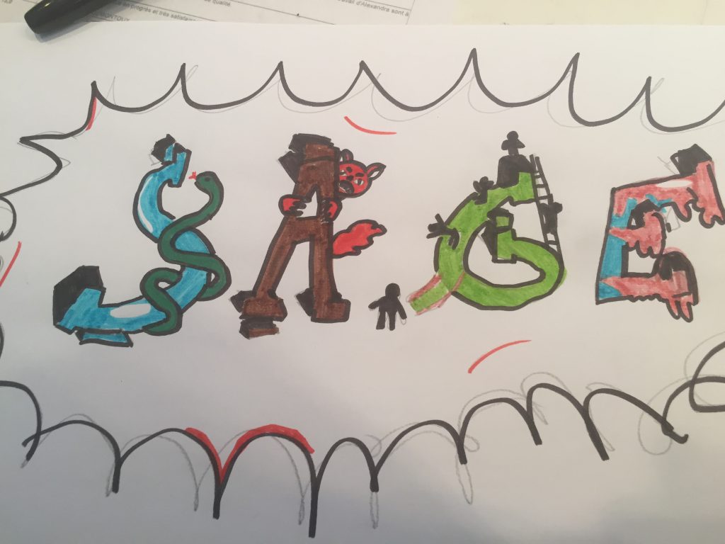 Graffiti – 4èC by Lucie Dromer - Ourboox.com