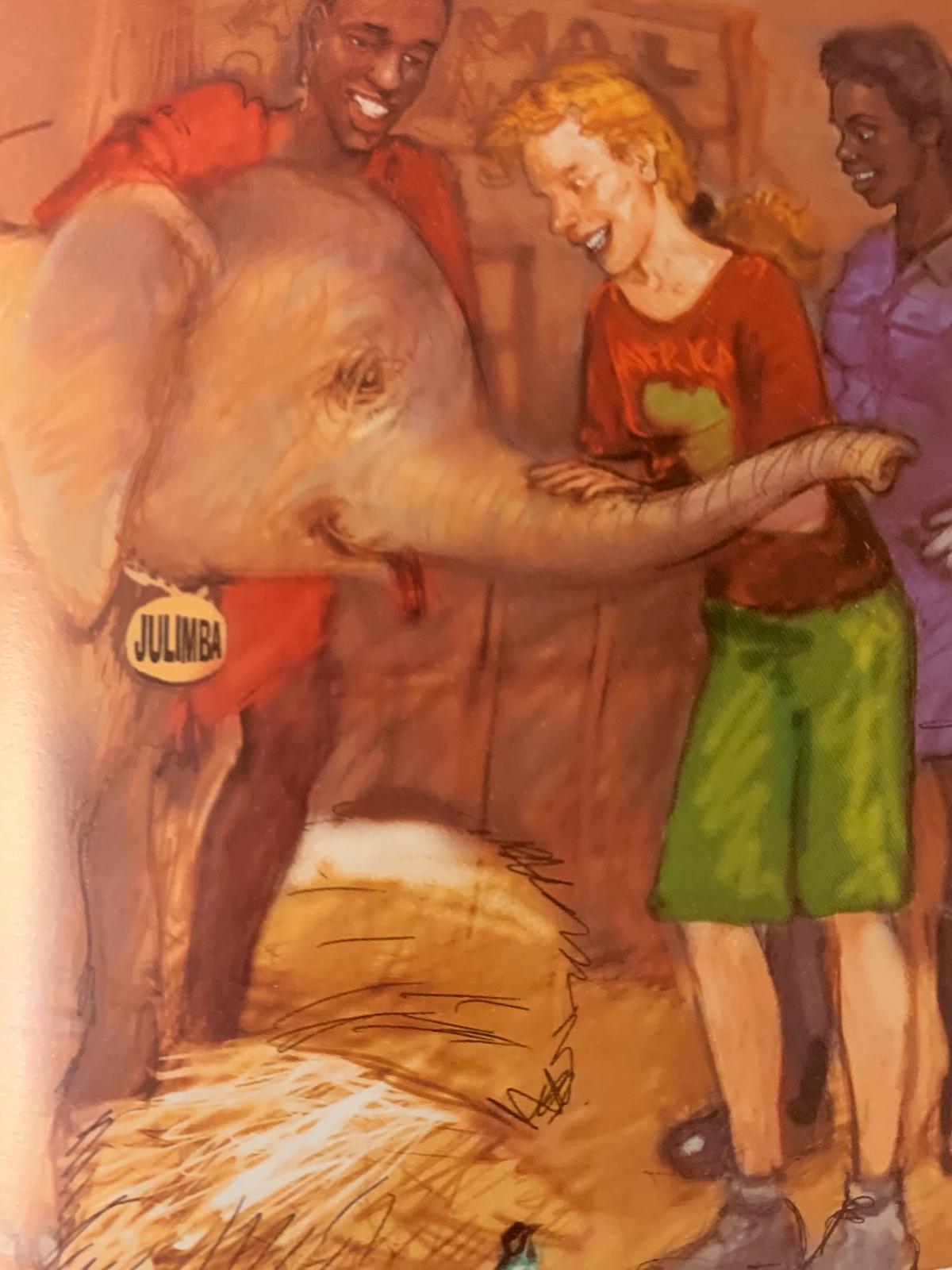 Book report – “A Safari Mystery” (by – Micky Jenkins) by maayan gazit - Illustrated by Maayan Gazit - 8C - Ourboox.com