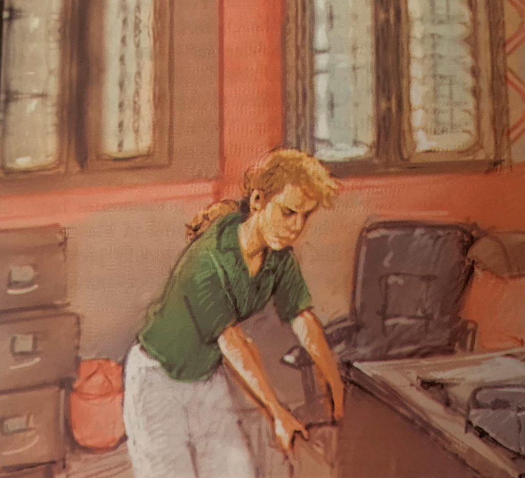 Book report – “A Safari Mystery” (by – Micky Jenkins) by maayan gazit - Illustrated by Maayan Gazit - 8C - Ourboox.com