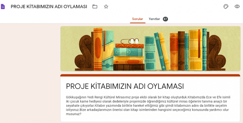 FİNAL ÜRÜNÜ KİTAP İSMİ SEÇİM ANKETİ SONUÇLARI by Mürüde Dağaşan - Illustrated by MÜRÜDE DAĞAŞAN - Ourboox.com