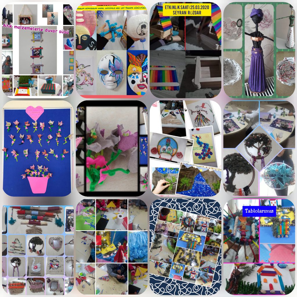 TOPLUYORUM ATMIYORUM HAYAL GÜCÜMLE HER ŞEYİ SANATA DÖNÜŞTÜRÜYORUM by Hatice ERDEM - Ourboox.com