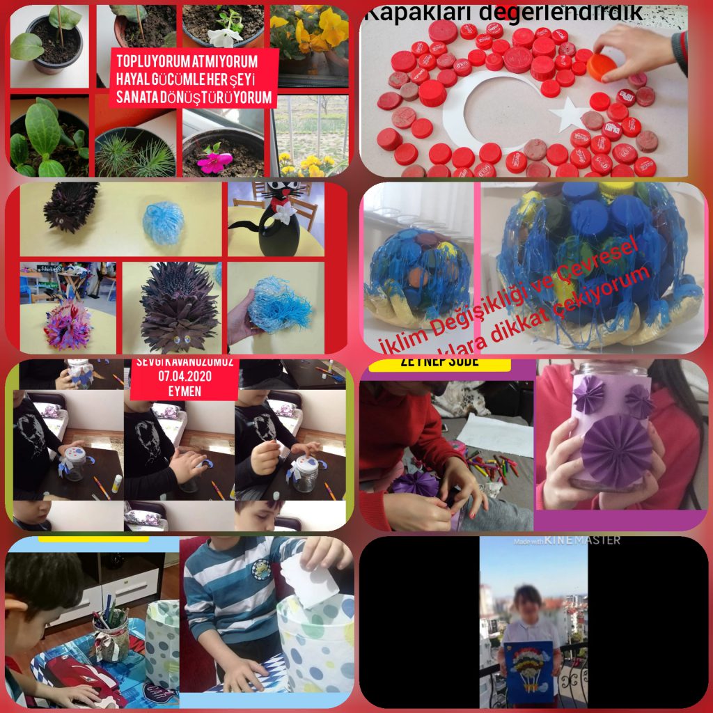 TOPLUYORUM ATMIYORUM HAYAL GÜCÜMLE HER ŞEYİ SANATA DÖNÜŞTÜRÜYORUM by Hatice ERDEM - Ourboox.com