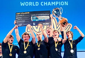 Перемога на World Cyber Games