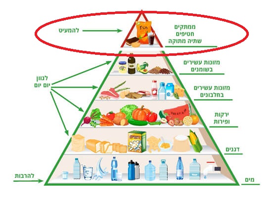 פירמידת המזון by shira rabinovich - Ourboox.com
