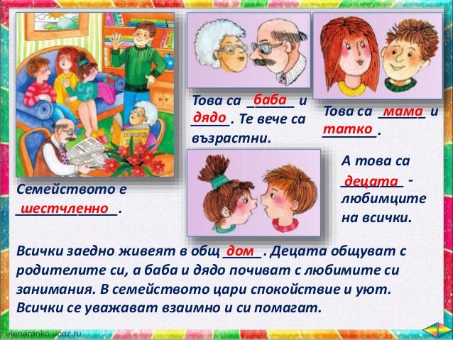 Моето семейство by Delyana Karaivanova - Ourboox.com