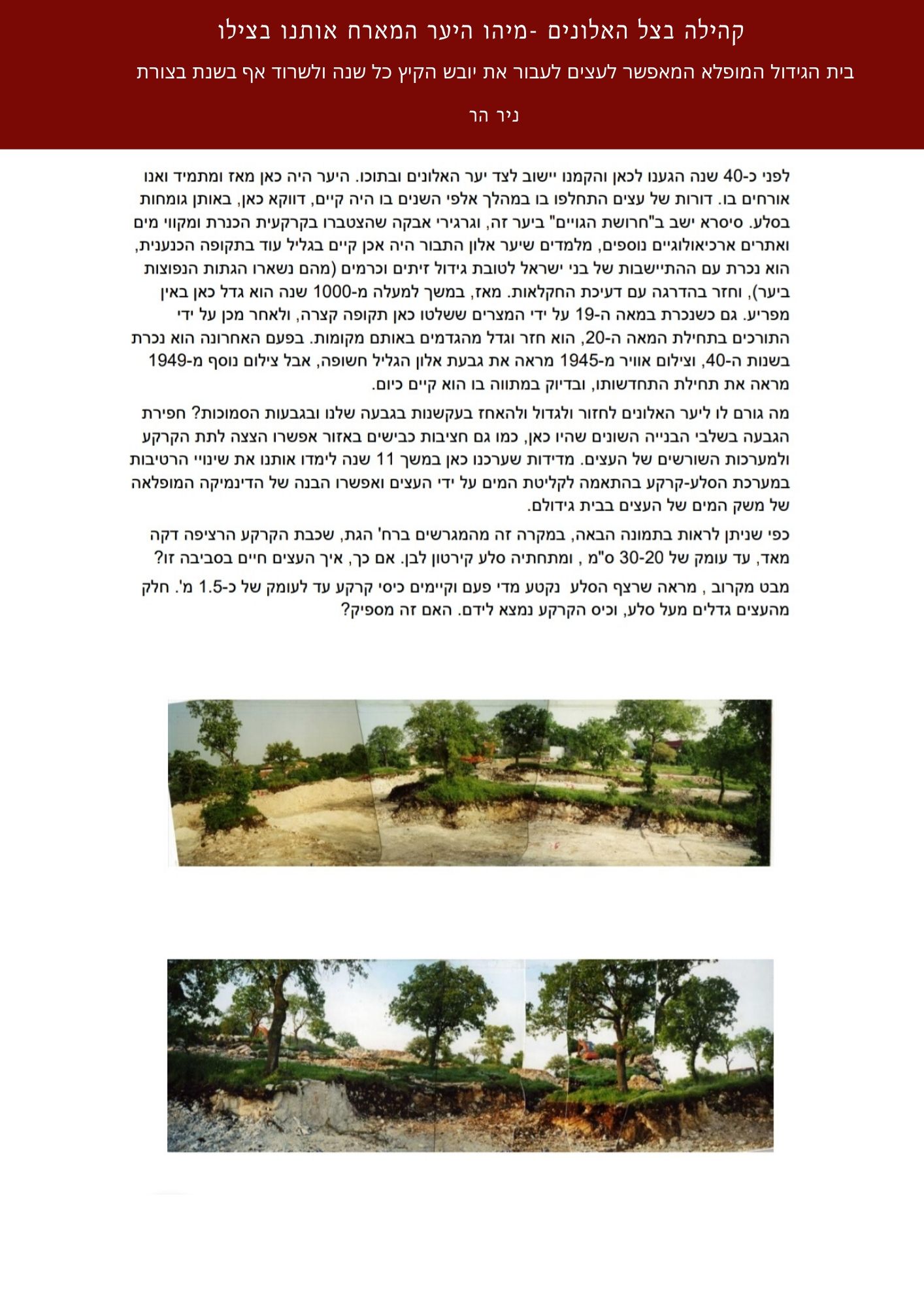 עלון הגליל אפריל 20 by אלון הגליל - Ourboox.com