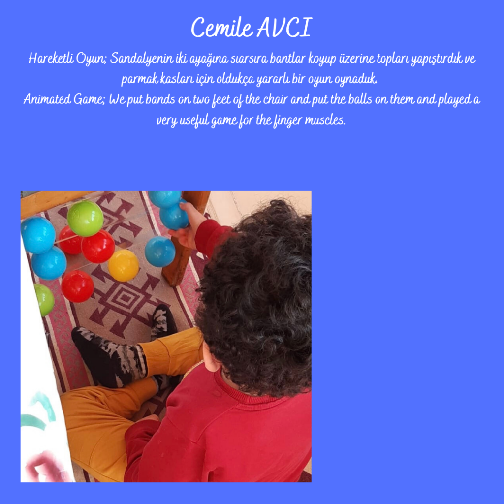  by Cemile AVCI - Illustrated by Bu kitap Özel Çocuklar İçin Özel Oyunlar eTwinning projesi ortakları adına Cemile AVCI tarafından hazırlanmıştır. - Ourboox.com