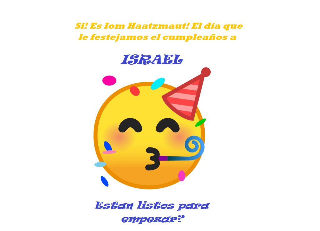 Iom Haatzmaut con Ananim Azul by SOL - Ourboox.com