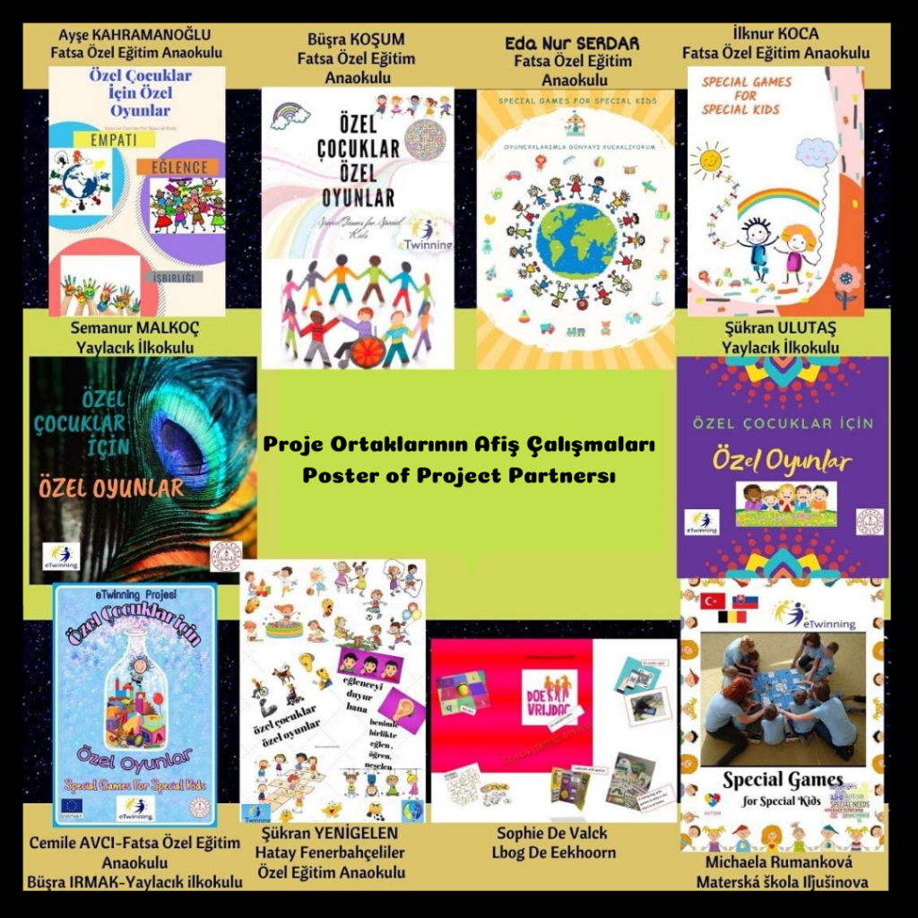  by Cemile AVCI - Illustrated by Bu kitap Özel Çocuklar İçin Özel Oyunlar eTwinning projesi ortakları adına Cemile AVCI tarafından hazırlanmıştır. - Ourboox.com