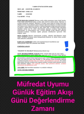 Okul Günlüğüm Projesi ve Okul Öncesi Programı Müfredat İlişkisi by Emel san - Ourboox.com