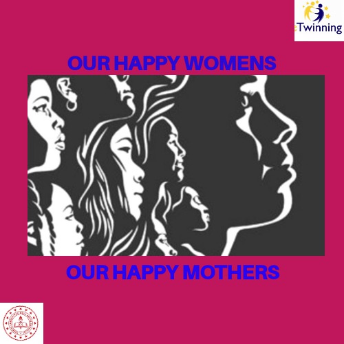 OUR HAPPY WOMEN – OUR HAPPY MOTHERS Teacher Poster and Logo Studies by Günay KÖSE - Ourboox.com