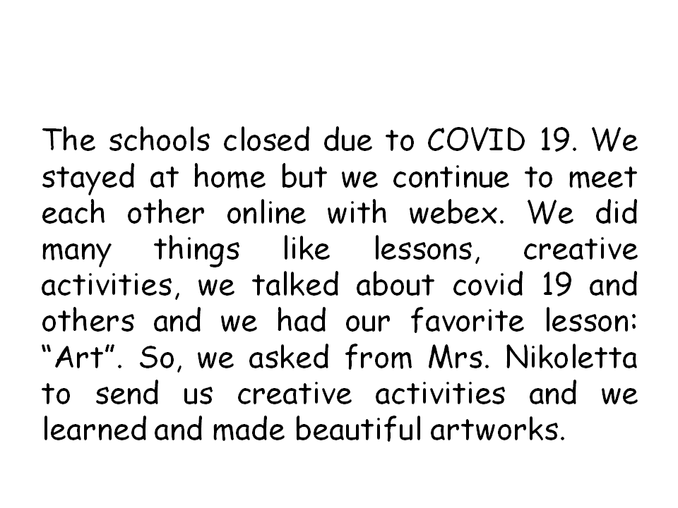 artwork during COVID 19 period 2020 by Georgia Klo - Ourboox.com