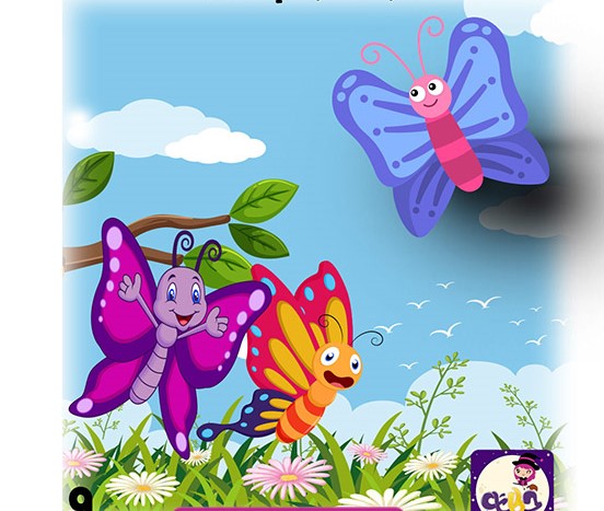 الفراشة الصغيرة by niveen kinany - Illustrated by نيفين كنعاني - Ourboox.com