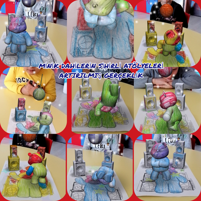 MİNİK DAHİLERİN SİHİRLİ ATÖLYELERİ PROJE ÖZETİ by cemile muslu - Ourboox.com