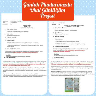 Okul Günlüğüm Projesi ve Okul Öncesi Programı Müfredat İlişkisi by Emel san - Ourboox.com