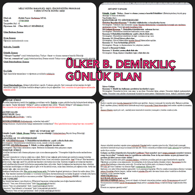 Okul Günlüğüm Projesi ve Okul Öncesi Programı Müfredat İlişkisi by Emel san - Ourboox.com