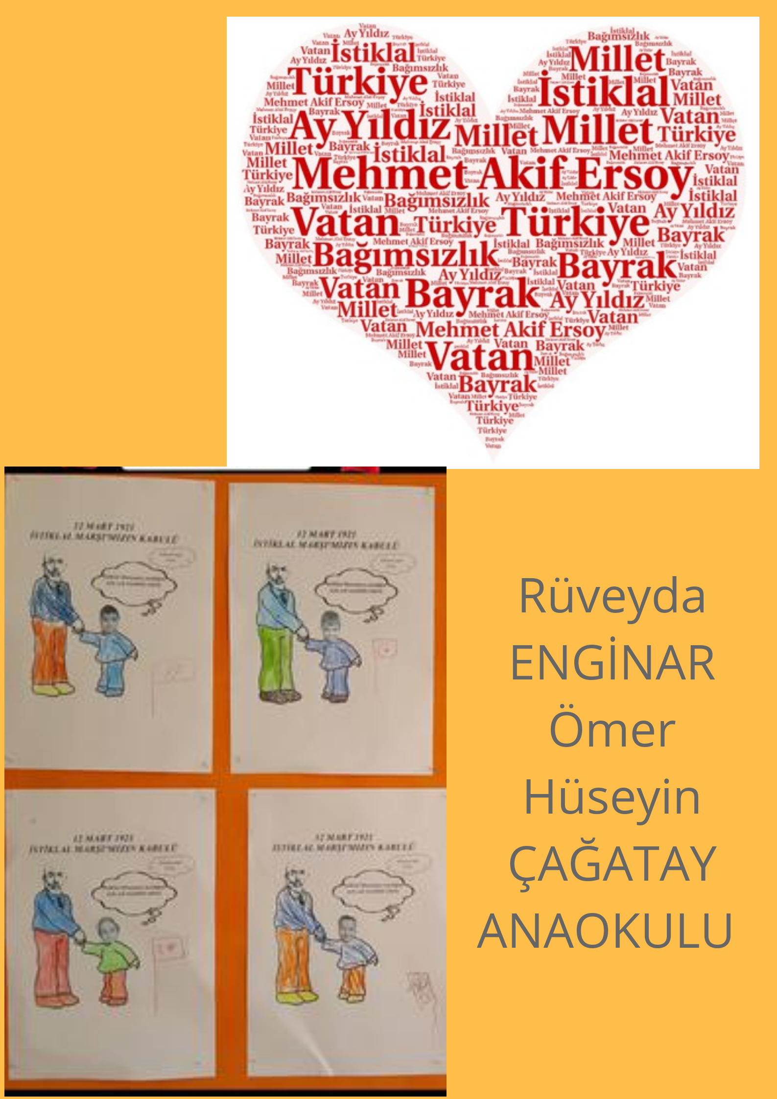 TARİHİM BENİM EN İYİ REHBERİM PROJESİ MEHMET AKİF ERSOY ETKİNLİĞİ by Mine - Ourboox.com
