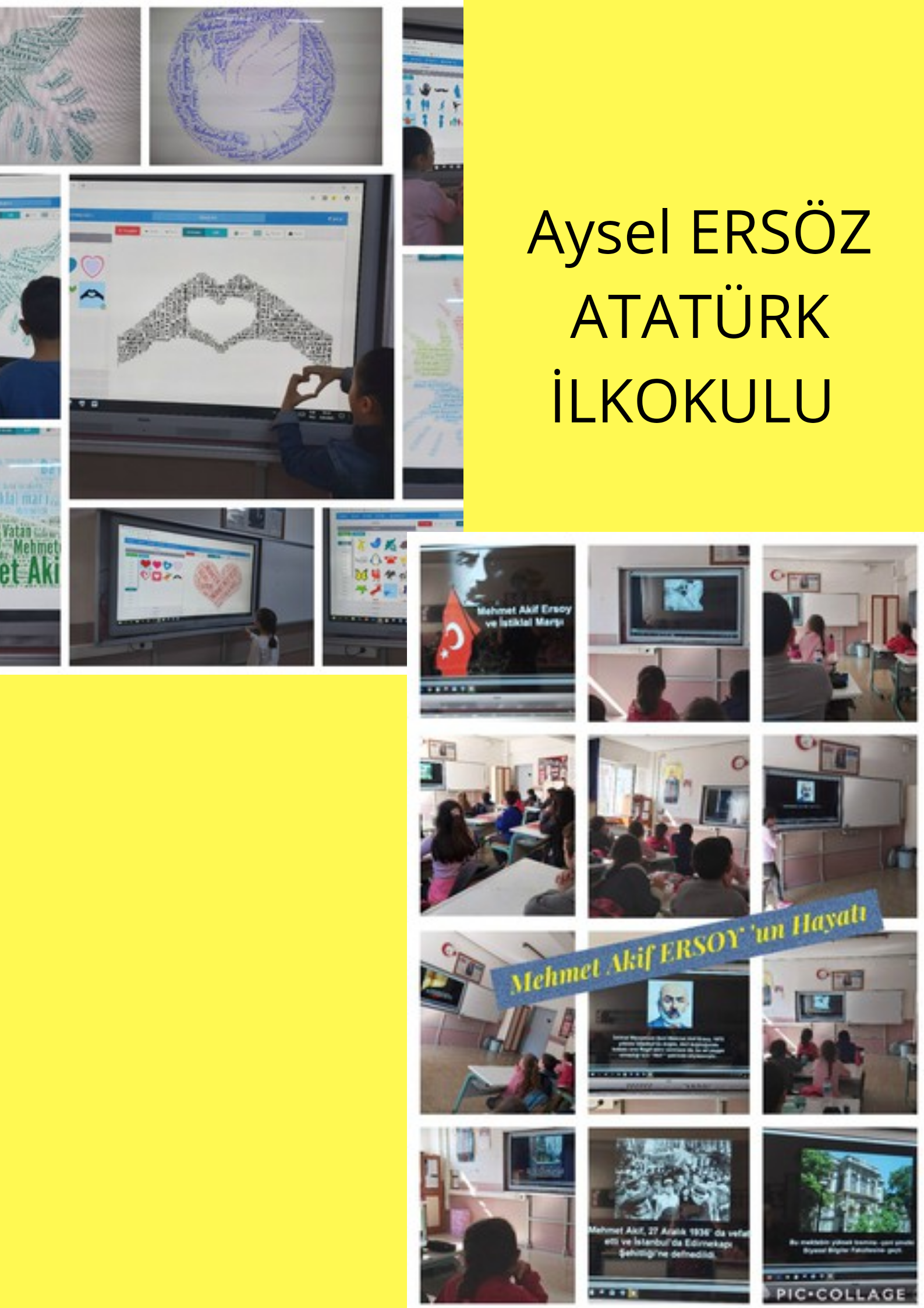 TARİHİM BENİM EN İYİ REHBERİM PROJESİ MEHMET AKİF ERSOY ETKİNLİĞİ by Mine - Ourboox.com