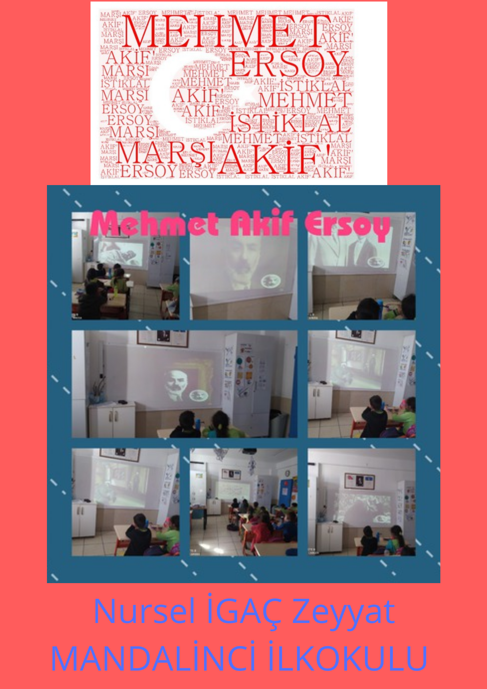 TARİHİM BENİM EN İYİ REHBERİM PROJESİ MEHMET AKİF ERSOY ETKİNLİĞİ by Mine - Ourboox.com