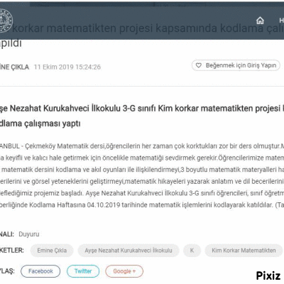 KİM KORKAR MATEMATİKTEN YAYGINLAŞTIRMA ÇALIŞMALARI E-BOOK by BERNA OZTURK - Ourboox.com