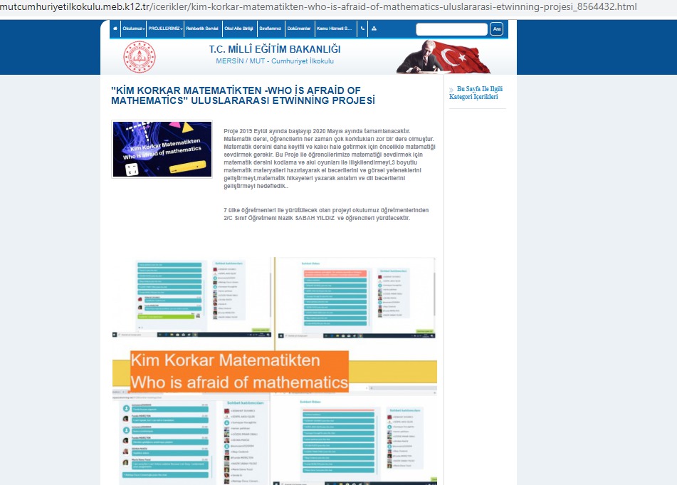 KİM KORKAR MATEMATİKTEN YAYGINLAŞTIRMA ÇALIŞMALARI E-BOOK by BERNA OZTURK - Ourboox.com