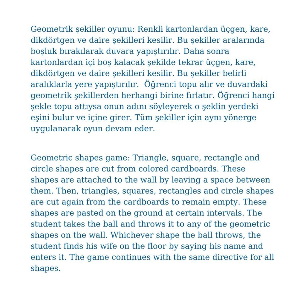  by Cemile AVCI - Illustrated by Bu kitap Özel Çocuklar İçin Özel Oyunlar eTwinning projesi ortakları adına Cemile AVCI tarafından hazırlanmıştır. - Ourboox.com